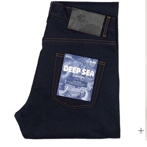 Naked & Famous Deep Sea Selvedge Easy Guy 38x27